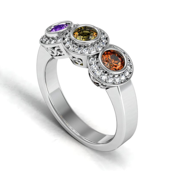 Color Stone Ring - R164001