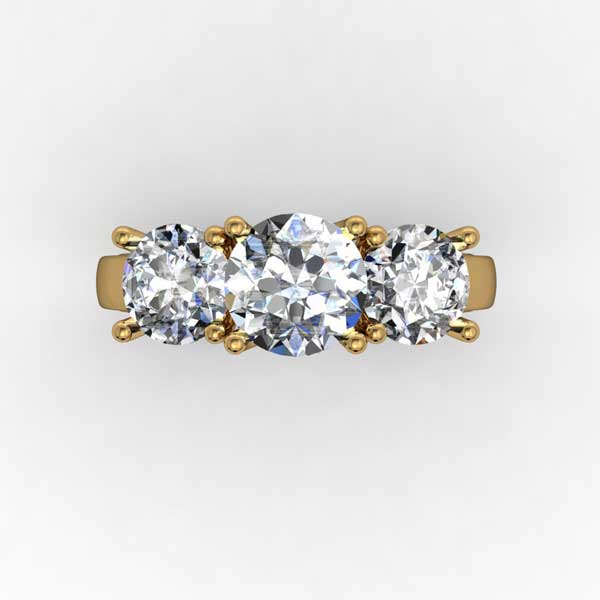 3 Stone Ring - R2077 3 Stone Ring - R2077