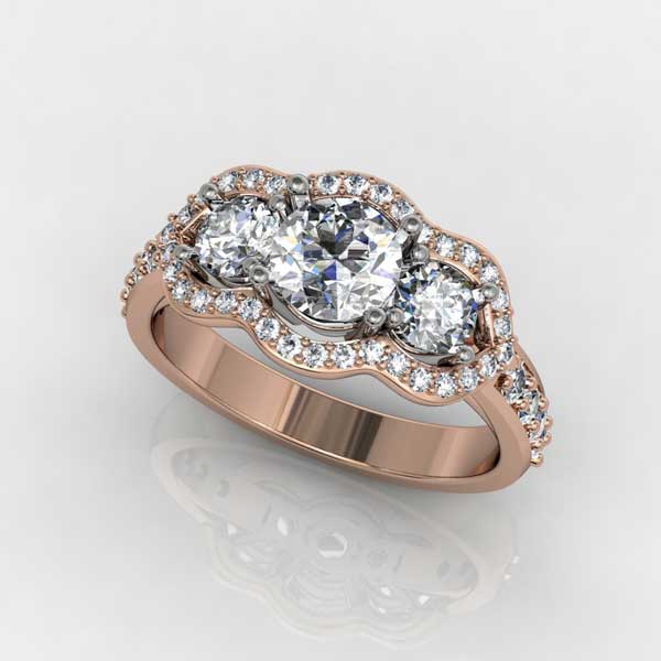 3 Stone Ring - R2211 3 Stone Ring - R2211